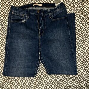 Levi's Blue Straight Jeans with Classic Indigo Style